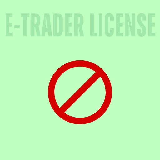 Annulation de la licence eTrader